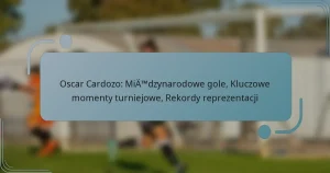 Oscar Cardozo: Międzynarodowe gole, Kluczowe momenty turniejowe, Rekordy reprezentacji